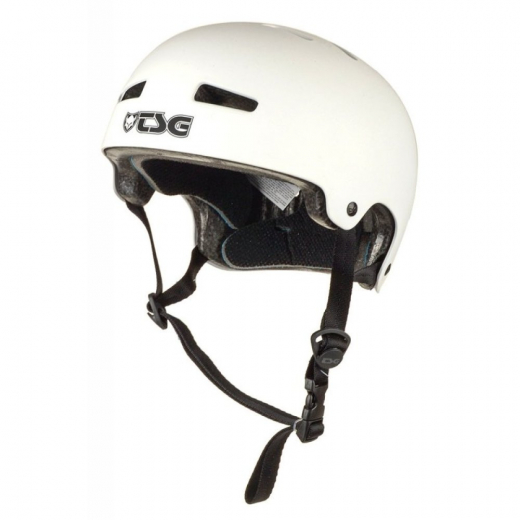 TSG Evolution satin white XXS/XS Kids Helm