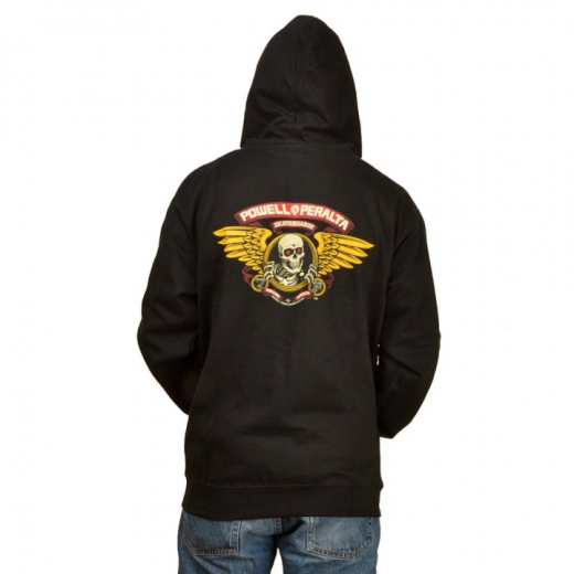 Powell Peralta Winged Ripper black Hooded