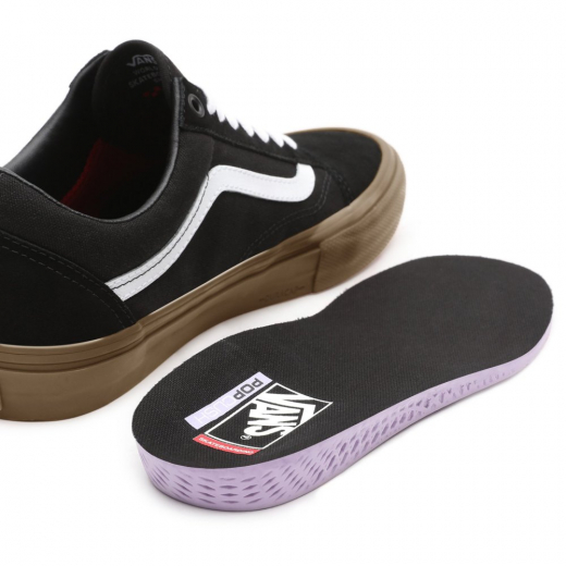 Vans Old Skool Skate black/gum Schuhe