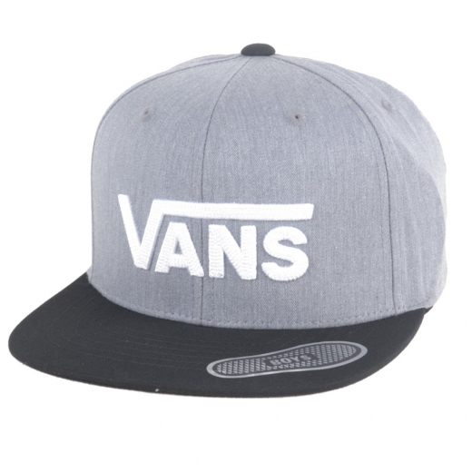 Vans Drop V II heather grey Snap Back Kids Cap