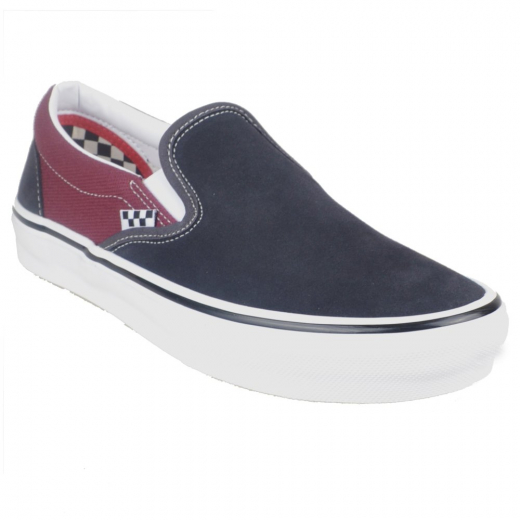 Vans Slip On Skate asphalt/pomegranate Schuhe Vans Slip On Skate asphalt/pomegranate Schuhe