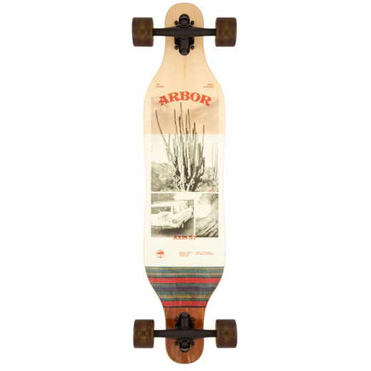 Arbor Performance Complete Photo Axis 37 Complete Longboard Arbor Performance Complete Photo Axis 37 Complete Longboard