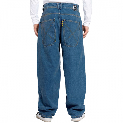 Homeboy x-tra Monster Denim washed blue Hose Homeboy x-tra Monster Denim washed blue Hose