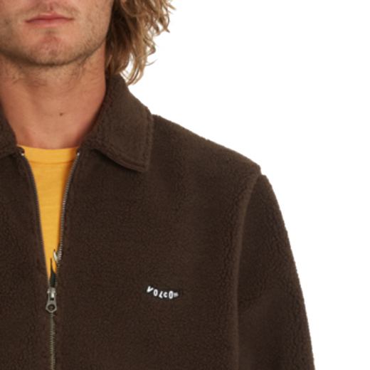 Volcom Edwart Sherpa Lined dark brown Jacket