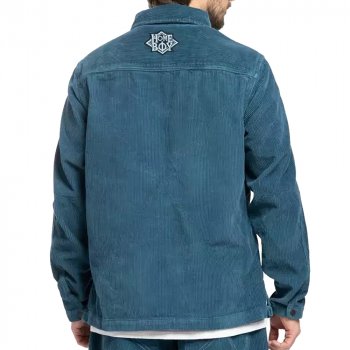 Homeboy Time Warp Hybrid Cord petrol Jacke Homeboy Time Warp Hybrid Cord petrol Jacke