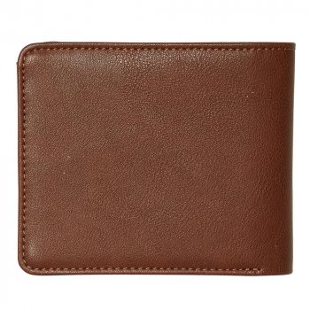 Volcom Slim Stone Small brown PU Wallet