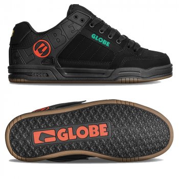 Globe Tilt black rasta Schuhe