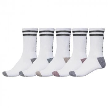 Globe Carter white 5er Pack Socken