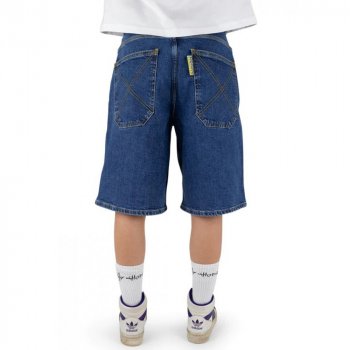Homeboy Monster Baggy washed blue Short