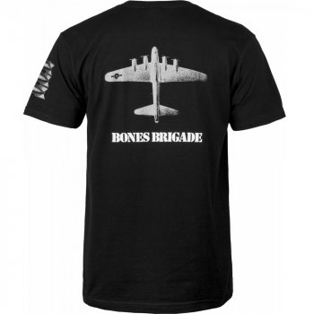 Powell Peralta Bones Brigade Bomber black T-Shirt Powell Peralta Bones Brigade Bomber black T-Shirt