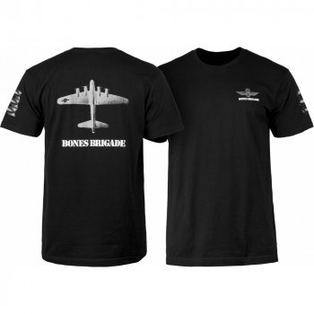 Powell Peralta Bones Brigade Bomber black T-Shirt Powell Peralta Bones Brigade Bomber black T-Shirt