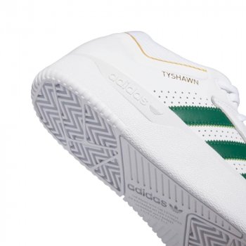 Adidas Tyshawn white/green/bluebird Shoes
