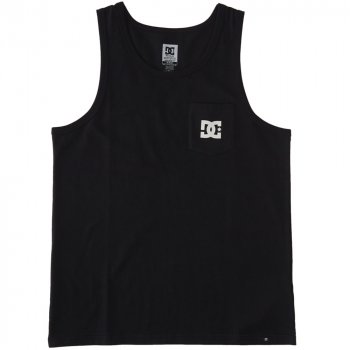 DC Star Pocket black Tank Top