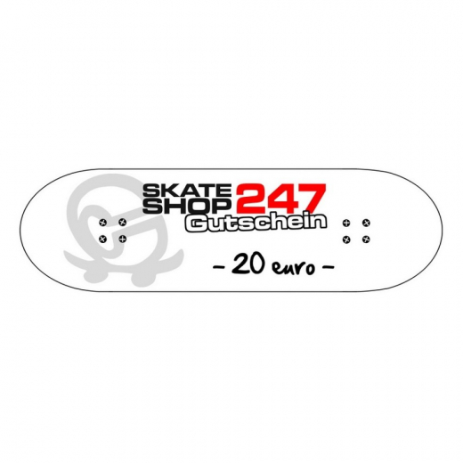 Caramba Skateshop 24/7 - 20€ Gift Coupon