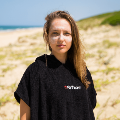 Northcore Beach Basha black Poncho