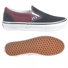 Vans Slip On Skate asphalt/pomegranate Schuhe