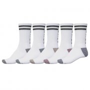 Globe Carter white 5er Pack Socken