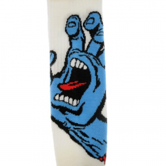Santa Cruz Screaming Hand white Socks